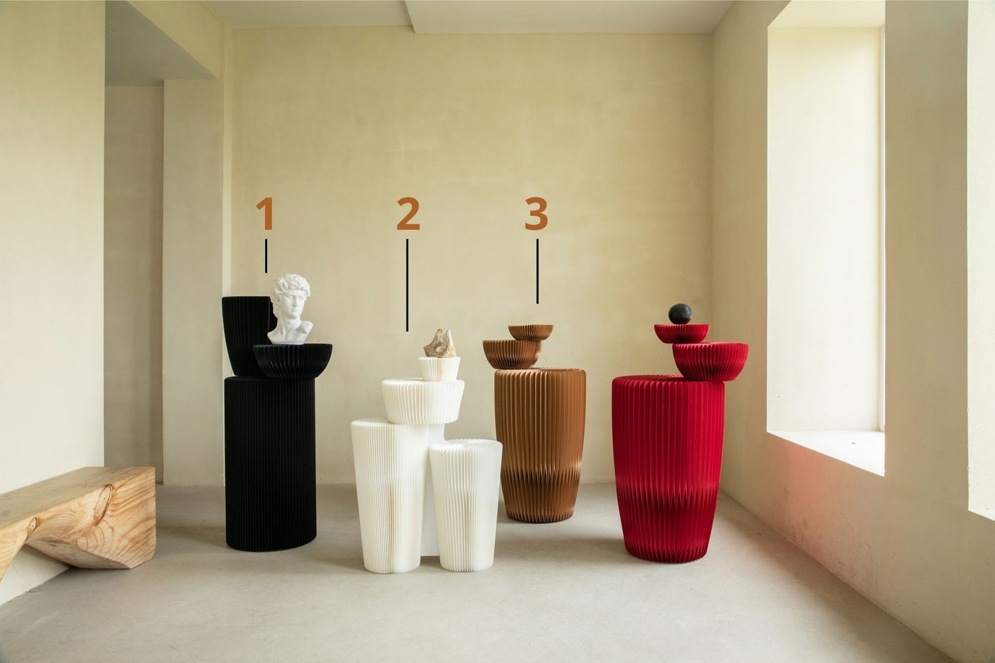 Cilinder Kegel Display