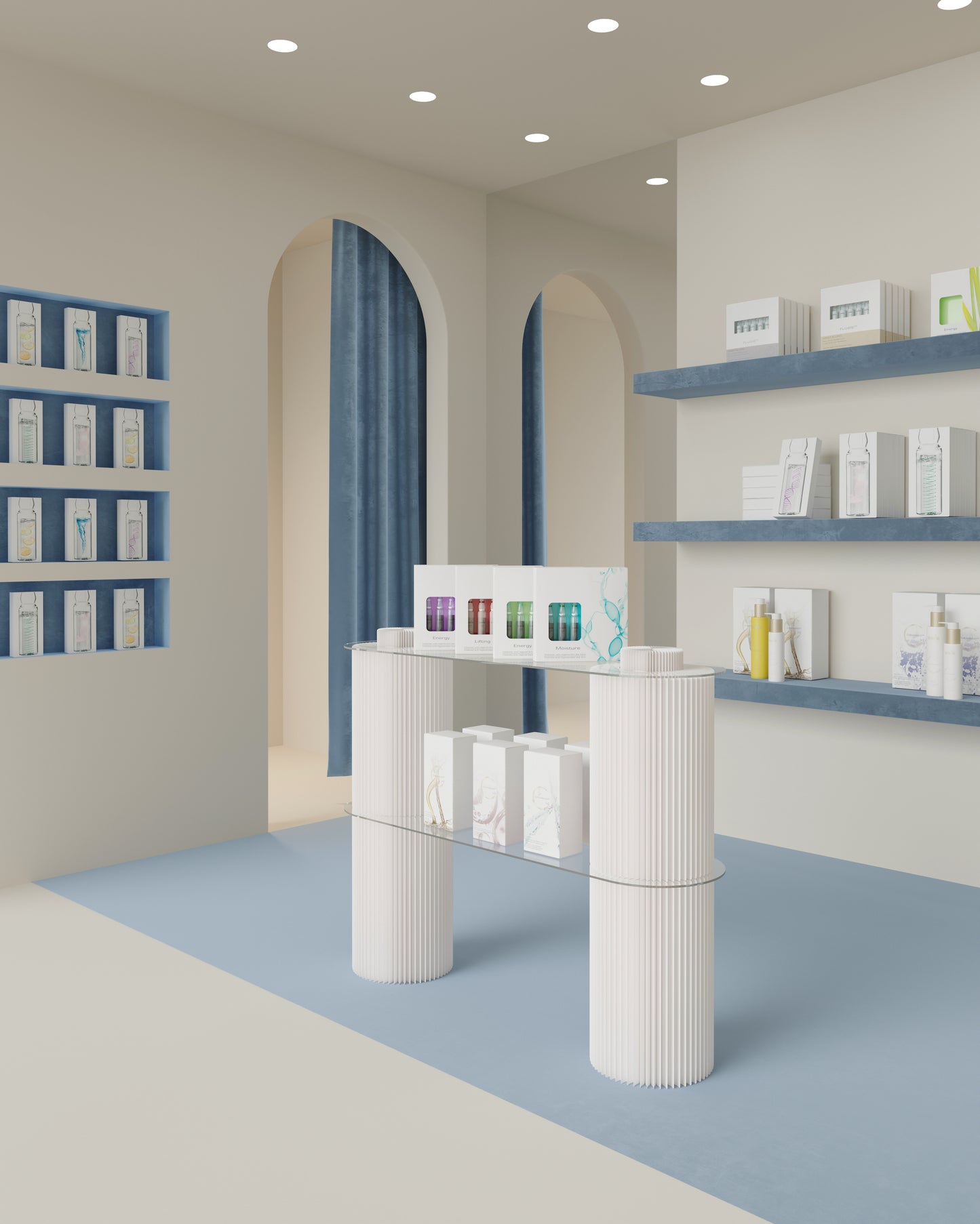 Display Dubbele Kolom