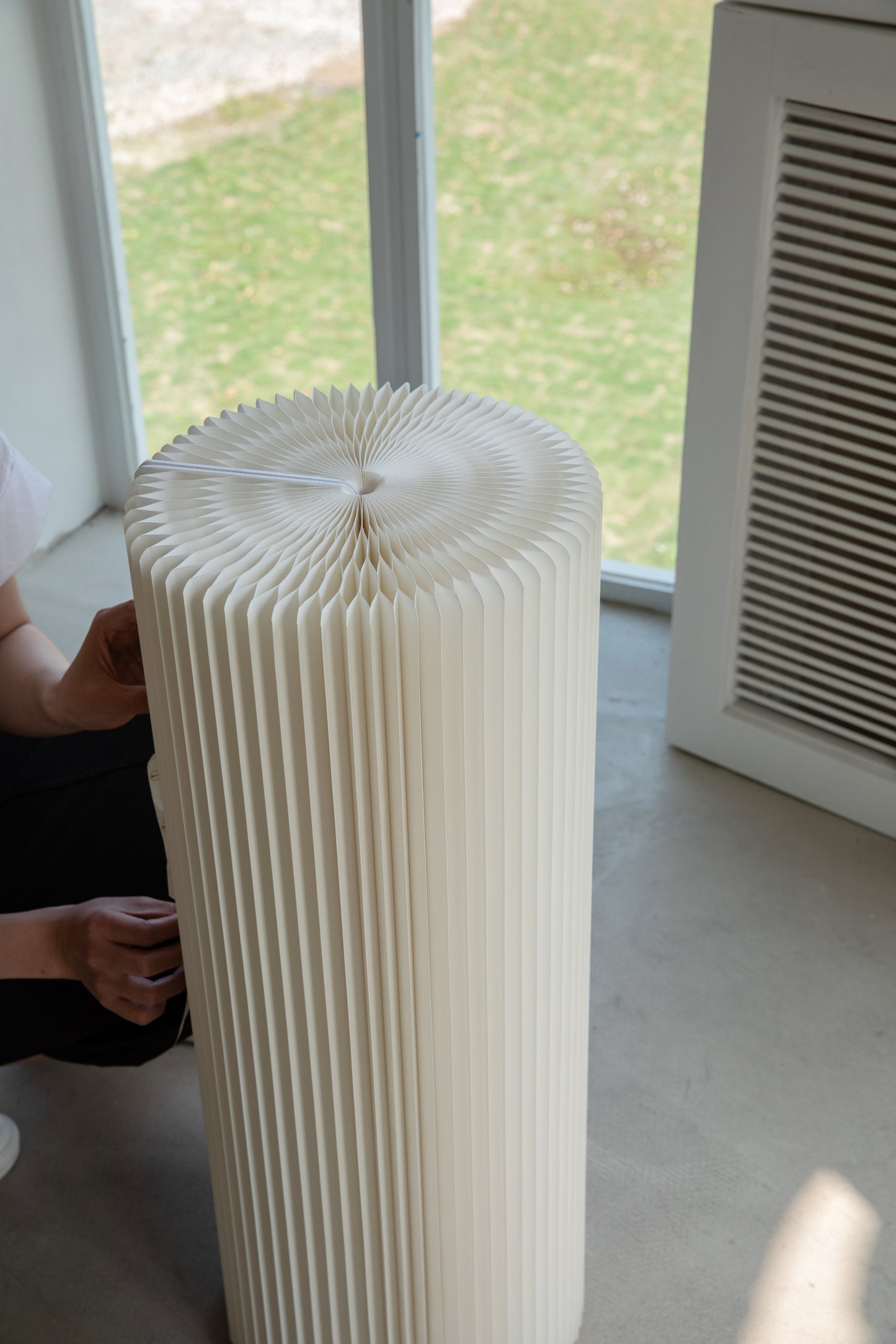 Opvouwbare Cilinder Display